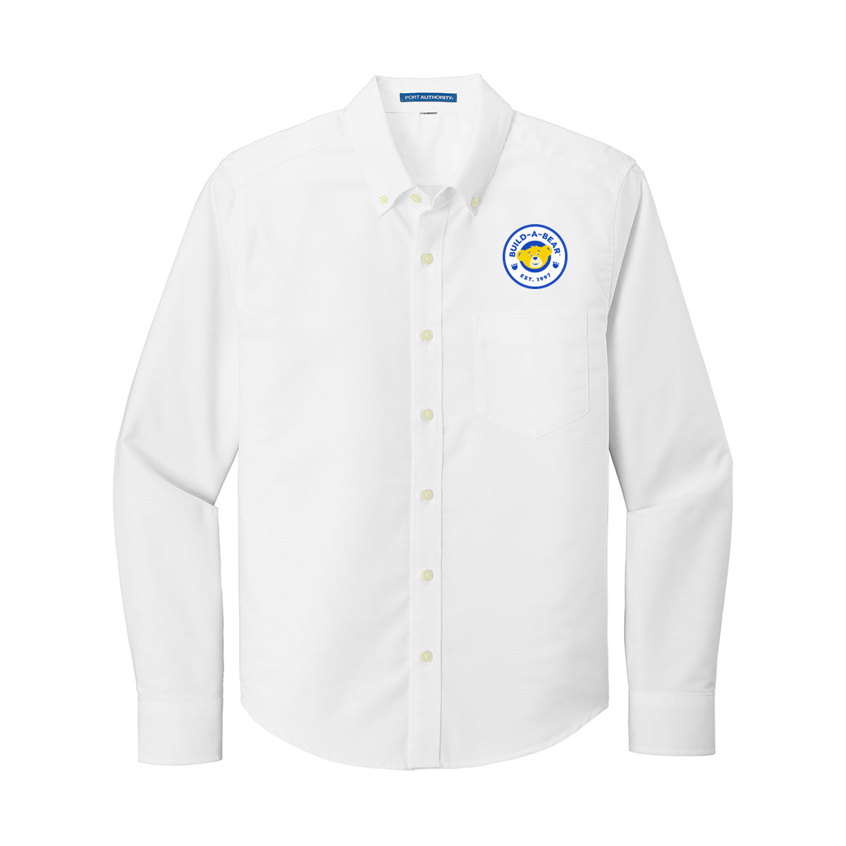 Port Authority ® Untucked Fit SuperPro ™ Oxford Shirt with Embroidered Logo